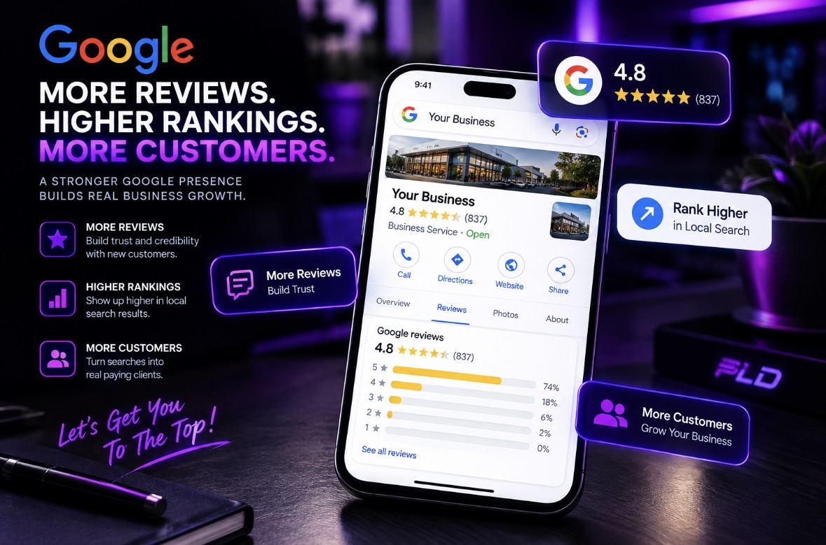 More reviews, higher rankings, more customers — PLD Tap-to-Review